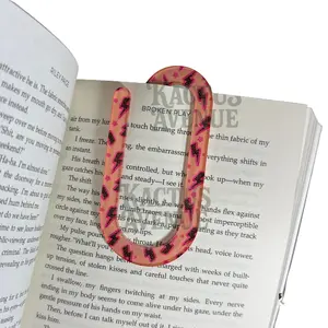 Orange Lightning Bolts Jumbo Paperclip Teacher gift bookish gift for her Bookish Accessory Cultural Flair Desk Decor