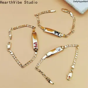 Cute Bear Plated Hand Chain - Teenager Birthday, Anniversary & Daily Wear Fashion Accessory Bracelet