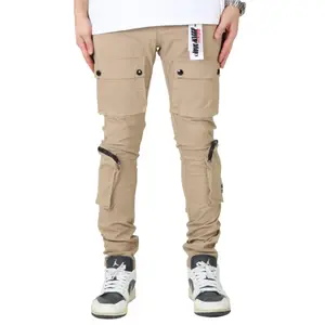 Brun Men's premium twill cargo pant with multi functional pockets