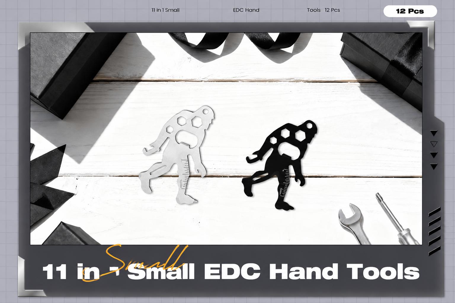 Viral Ape-Man 11-in-1 Multifunctional Tool Card Keychain 12PCS Stainless Steel Pocket Wrench Screwdriver Bottle Opener Measuring Ruler EDC Gadget for Camping Hiking Travel Father’s Day Gifts for Men Viral Ape-Man 11-in-1 Multifunctional Tool Card Keychain 12PCS Stainless Steel Pocket Wrench Screwdriver Bottle Opener Measuring Ruler EDC Gadget for Camping Hiking Travel Father’s Day Gifts for Men