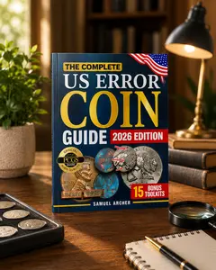 Complete US Error Coin Guide – 10-Step System to Identify, Authenticate & Discover Valuable Mint Errors
