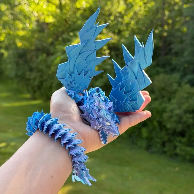 3D printed Wings Dragon Articulated Toy