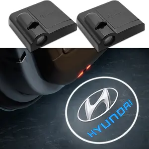 High Bright LED Car Door Welcome Lights, Led Step Lights, Abs Shell, Fits Hyundai I10 I30 I20 I40 Ix35 Sonata Santa Fe Accent Tucson Elantra Creta Kona