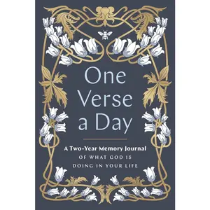 USED-One Verse a Day (Prayer Journal): A Two-Year Memory Book of What God Is Doing in Your Life by Zondervan (Hardcover)