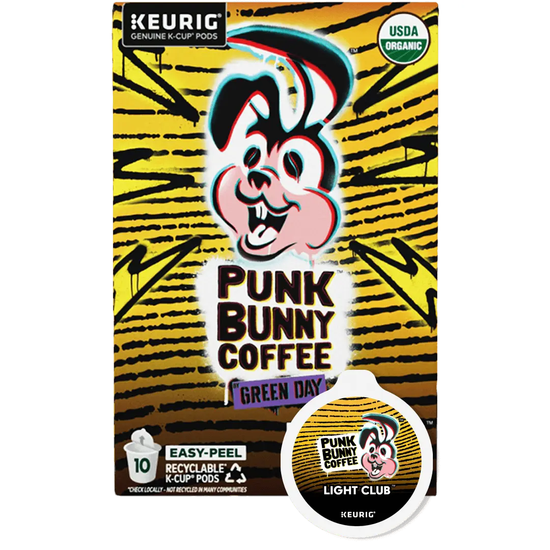 Light Club Light Roast K-Cup Pods by Punk Bunny Coffee