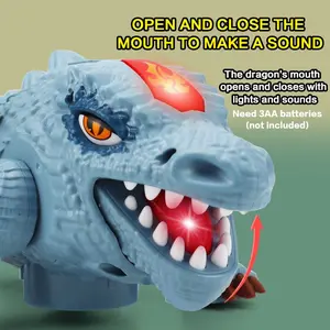 Rotating Transforming Dragon Toy, Fun Cute Cartoon Baby Toy, 360° Automatic Rotation, Colorful Lights, Music, Birthday Gift