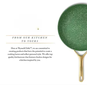 Nonstick 10 Supreme Fry Pan, Olive - Cookware Oil Stylish