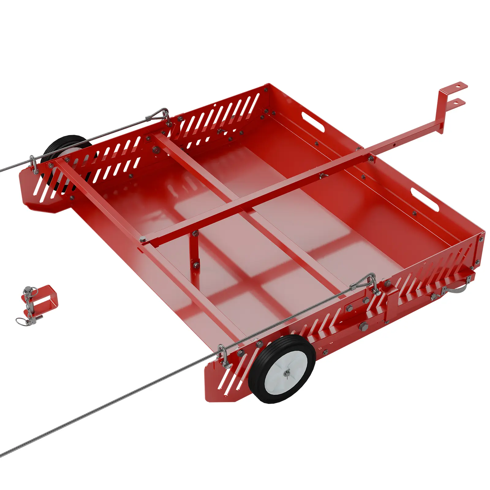 Efficraft Heavy Duty 2-in-1 Manure Fork,Yard Sweeper for Horse Manure, Versatile Lawn Sweeper, and Efficient Drag Manure Collector for Easy Cleanup，Workout sets women, Tow, Trailer