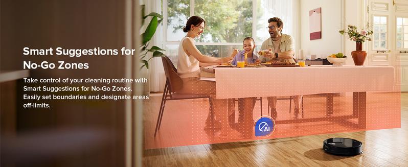 Roborock Qrevo Slim Robot Vacuum and Mop Combo, Advanced Obstacle Recognition, FlexiArm Side Brush & Mop, Auto Mop Washing & Drying, Self-Emptying