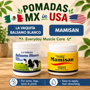 La Vaquita White Balm Anti-inflammatory Ointment 100g +MAMISAN (100 g) OINTMENT