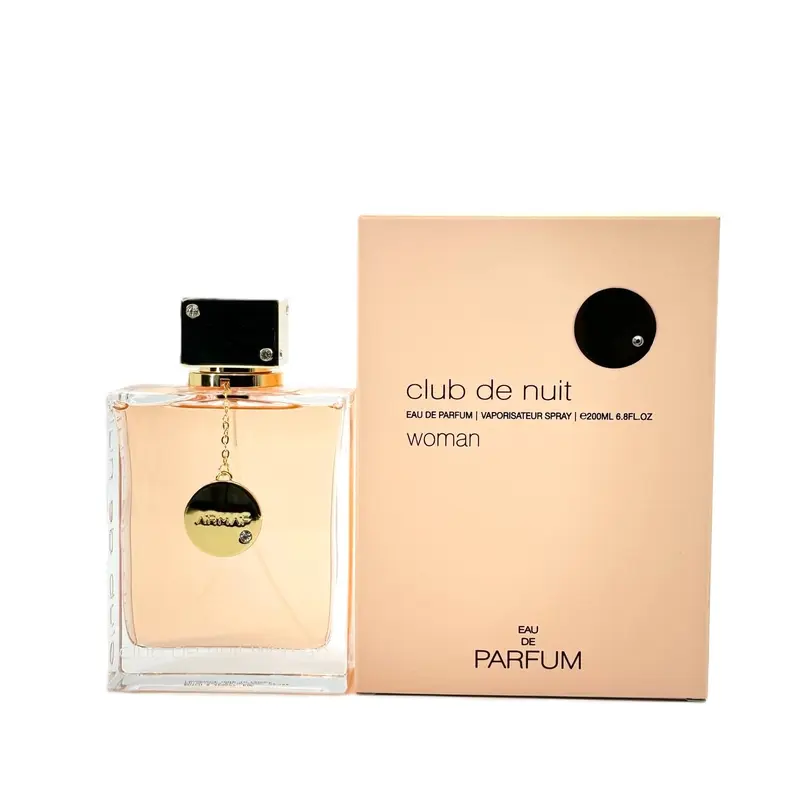 Armaf Club De Nuit Woman Eau de Parfum (EDP) Spray - Alcohol-Containing Aromatic Woody Floral Women's Fragrance for Adults, Easy-to-Apply EDP Fragrances with Spicy Rose, Vanilla, Patchouli, Musky, Powdery Notes, 6.8 fl oz, Single Item