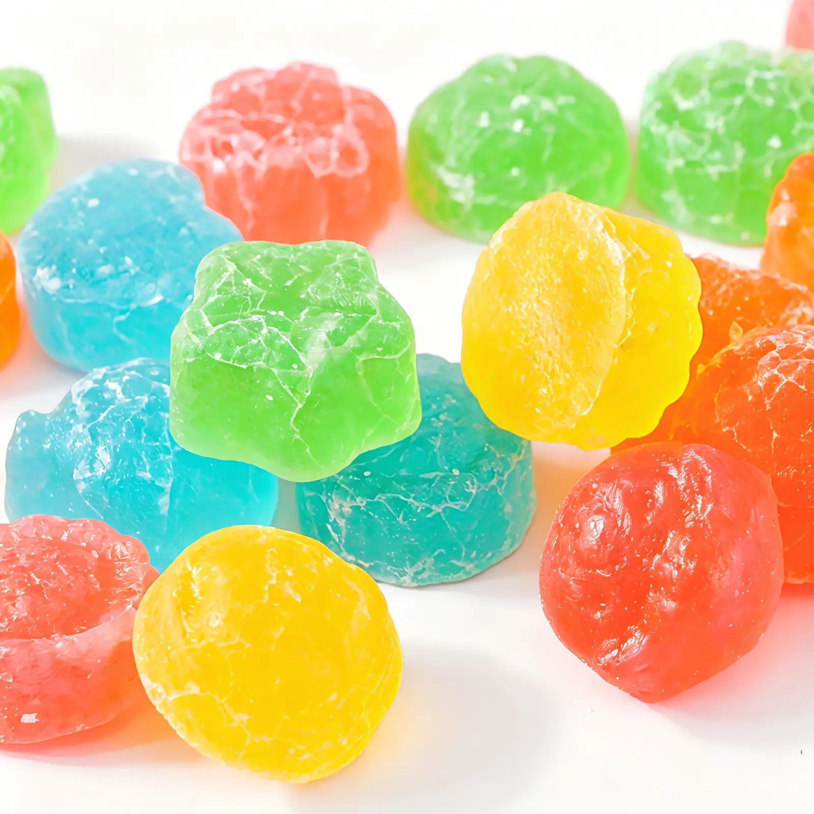 Crystal Candy Assorted Fruity Gummy, 5.35oz, Sweet Snack