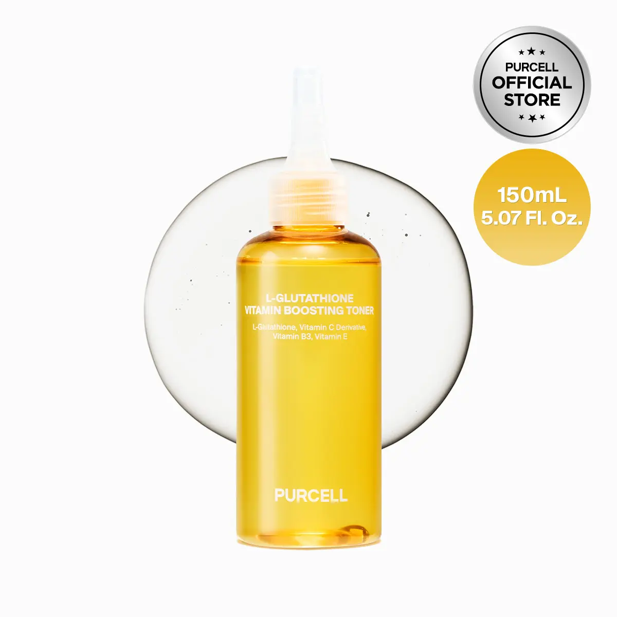 PURCELL L-Glutathione Vitamin Boosting Toner_5.07 Fl Oz (150 ml)