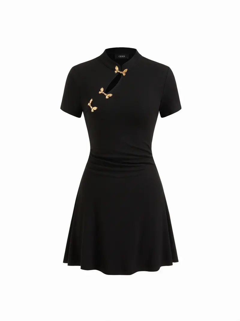 cocktail dresses off shoulder Off Shoulder Cocktail Dress By Nox Anabel R877 0 / Black