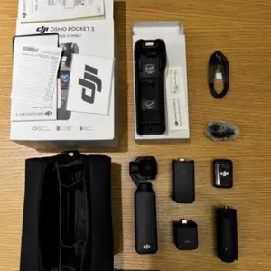 DJI Osmo Pocket 3 Bundle Vlogging Camera with 1" CMOS 4K/120fps Video