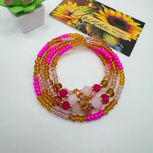 Santeria necklace . Eleke for Santeria. Yoruba inspired . Please read description before order. Elekes de OSHA.
