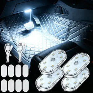 RGB Led Car Light Remote Wireless Motorcycle Flash Light  Lights for Bike Car Multifunctional