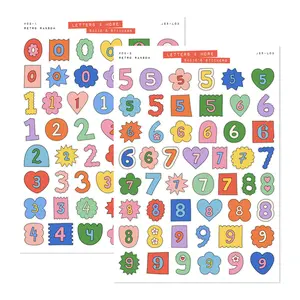 Retro Ransom Number Set • Letters & More