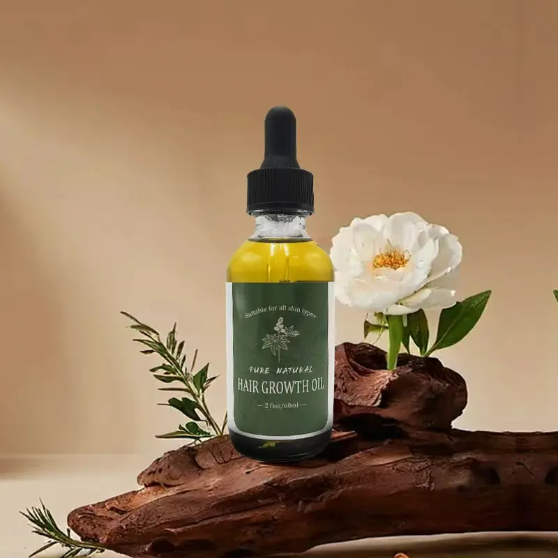 [Memorial Day] Single Bottle (60ml): Scalp Oil—formulated with castor oil, rosemary oil, natural essential oils, ginger, and peppermint.