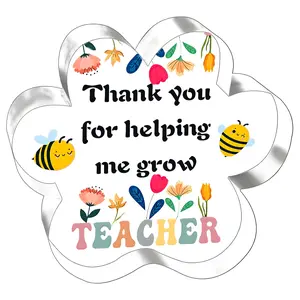 Acrylic Teacher Appreciation Gift Sign, Cute Desktop Decoration, End-of-Year Return School Gift, Graduation Gift, Adorable Teacher Plaque
