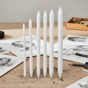 Professional Sketching Kit for Artists: Unbreakable Lead Sharpener, Portable Blending Stumps, Non-Slip Grip Drawing Tools, Multi-Use Smudge-Proof Blending Sticks, Academic Sketchbook & Graphite Supplies for Field Drawing.