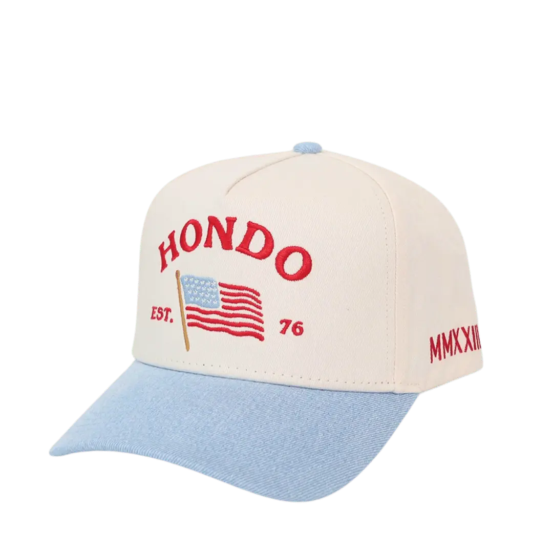 America Hat | Trendy Trucker | Old Glory | Hondo