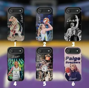 P4i.g3 Bu3c.k3rs Phone Case, Girl Basketball Cover, Compatible with iPhone X, 11, 12, 13, 14, 15, 16, 17 & more