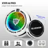 bluewow X109 AI Pro Magnetic & Clip-On Mobile Phone Cooler - 15W High Power TEC Semiconductor Chill, 3-Speed Frost Mode, RGB Lighting, USB Fan, iOS & Android Protection, Portable, Purple Cable, Copper, Finger Sleeves, Magnetic Pad Mount Included