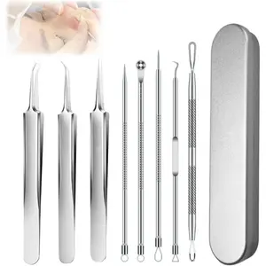Blackhead Remover Upgraded,  Blackhead Tweezers, Professional Upgraded Facial Blackhead Remover Tweezers, Blackhead Remover Tools Sets