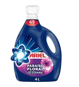 Ariel Detergente Líquido Paraíso Floral 4.8L – 80 Lavadas – Aroma Fresco (2 Pack)