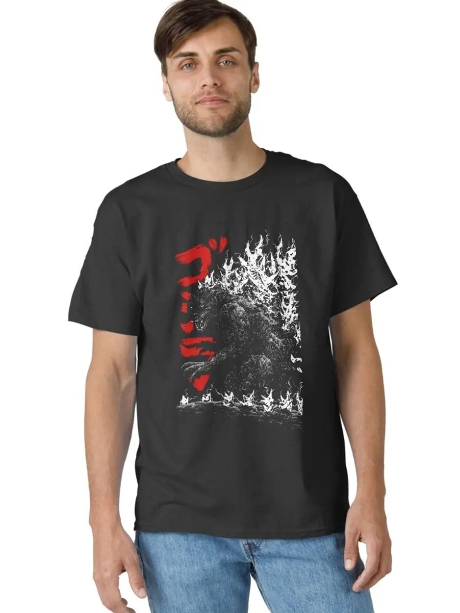 Women's Fitted Soft Cotton Short-Sleeve Round Neck Clothes - Gojira Millenium, Godzilla 2000 Minus 1, Shin Classic T-Shirt for Yoga Exercises DV2