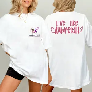 Aubreigh Wyatt T-Shirt, Livelikeaubreigh Fundraiser Shirt, Bullying Awareness T shirt