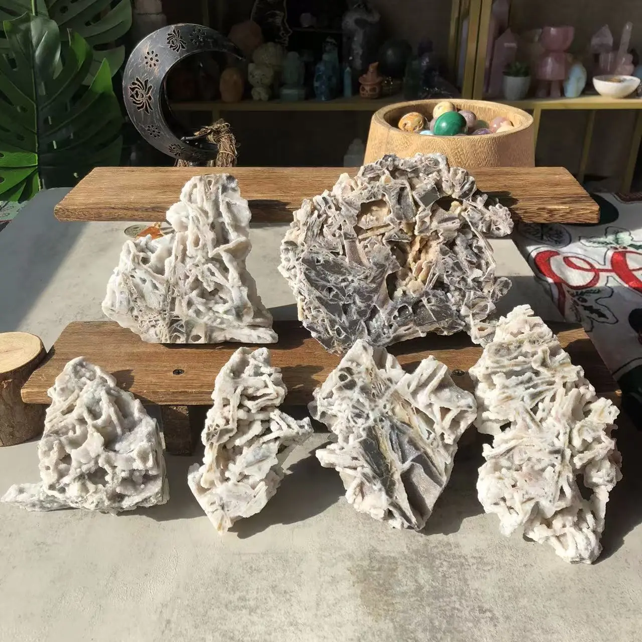 Natural Crystal Sphalerite Slice Collection