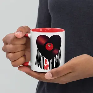 Beat Nation “Music Is My Therapy” Mug