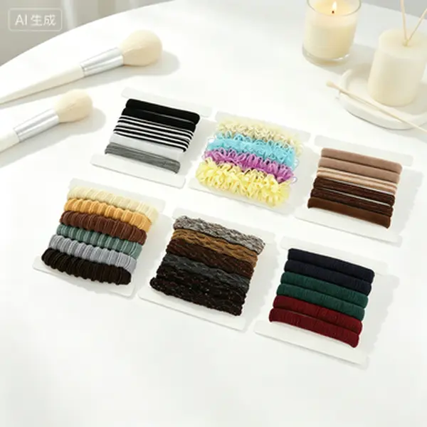 New high-elasticity hair tie/scrunchie — premium design for high ponytails; doesn’t pinch or leave marks; elastic band
