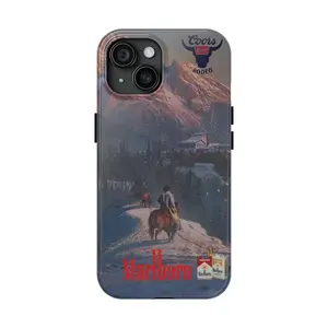 Marlboro Coors Cowboy Vintage Phone Case, Tough Phone case