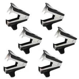 Staple Remover Tool, 3/6 Counts Portable Anti-slip Design Staple Remover, Efficient Binding Solution, Office Binding Supplies for School Office Home, Office Stationery