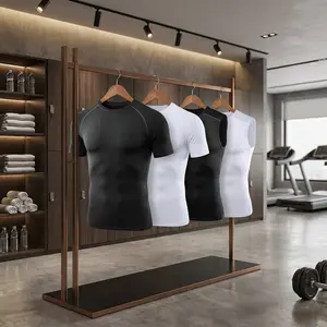 Men's 4 Pack Compression Shirts and Tank Tops - Short Sleeve/Sleeveless Athletic Undershirt for Sport Workout Gym Running Fitness Training Moisture Wicking Breathable Quick Dry Performance Base Layer Activewear