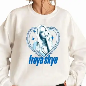 Youth & Adult Freya Skye Descendants Zombies Tour Graphic Sweatshirt, Unisex Sweatshirt Character Outfit Vacation Trip Fan Gift