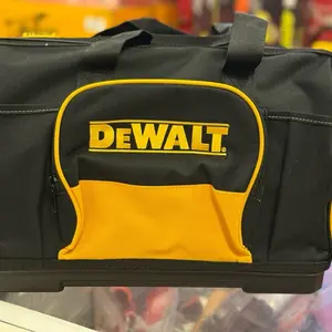 DeWALT 16 in. Hard Bottom Medium Size Heavy Hand Duty Tool Bag