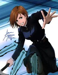 Anne Yatco Jujutsu Kaisen  Photo POSTER UNFRAMED JSA Certified Autograph