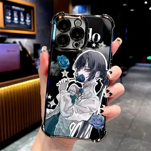 Ado Kyogen X Uta Phone Case Compatible with for iphone 17, 16E, 16, 15, 14, 13, 12, 11, Pro, Max, Air, Plus,Samsung Galaxy S26 S25 S24 S23 S22 Featuring a Transparent Soft Back for Drop Protection.