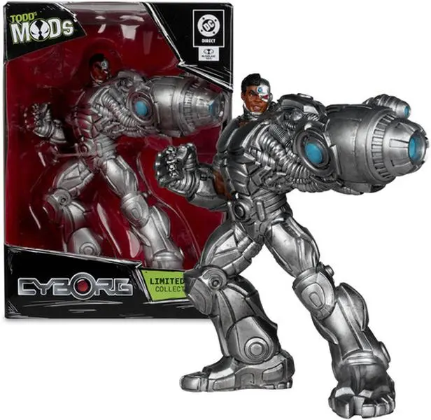 McFarlane Toys - DC Direct - Todd's Mods - Cyborg Collector Vinyl figurine/statue  [COLLECTIBLES] Action figurine/statue