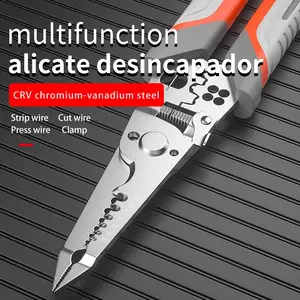 Professional  Wire Stripper Tool, Stripping Cutting Crimping Pliers,  Multi-Function Wire Tool for Electricians Industrial Home, Hand Tools