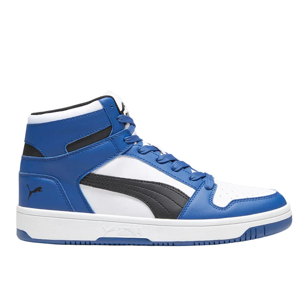 PUMA Mens Rebound Layup Lace Up Sneakers Shoes Casual - White