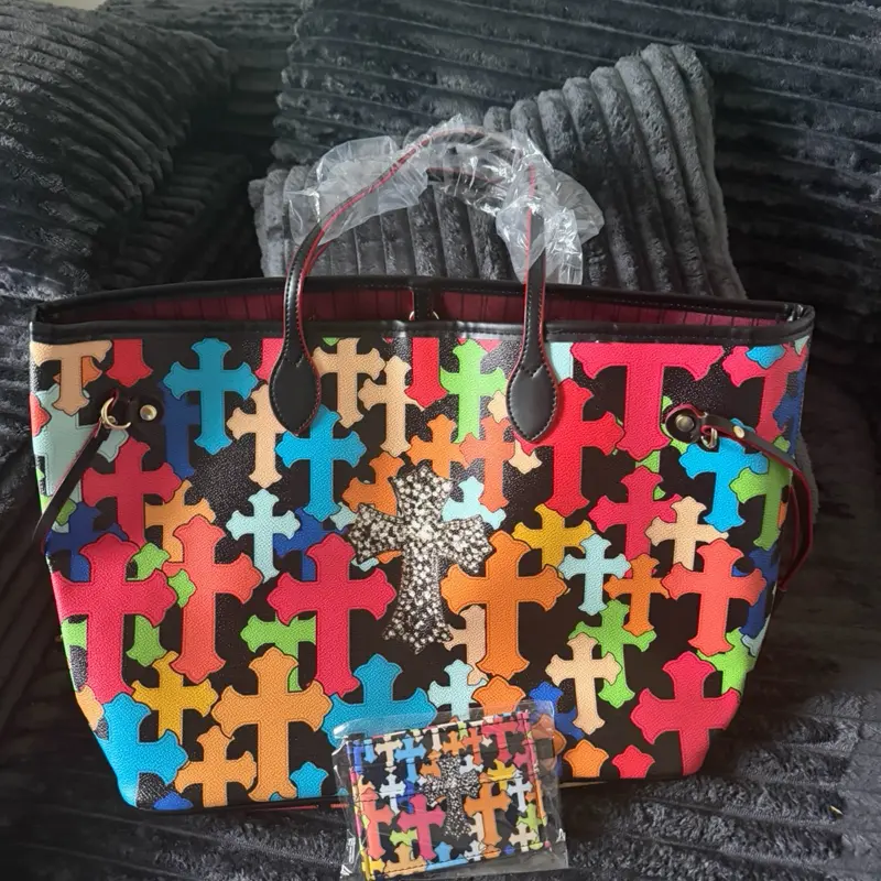 Rainbow Cross Bag, Stylish Lightweight Shoulder Bag for Daily Outings