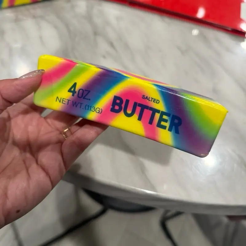 Rainbow Butter Slime Squishy Sensory Toy