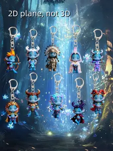 Avatar 3: The Fire & Ash Themed Collectible Acrylic Keychain – Fan Must-Have Accessory for Valentine's Day, TikTok Viral Trends, Google Trending Gifts, Movie Merch for Halloween, Christmas Stocking Stuffers, Birthday & Anniversary Celebrations