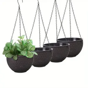 Macrame Plant Hanger - Handwoven Hanging Basket