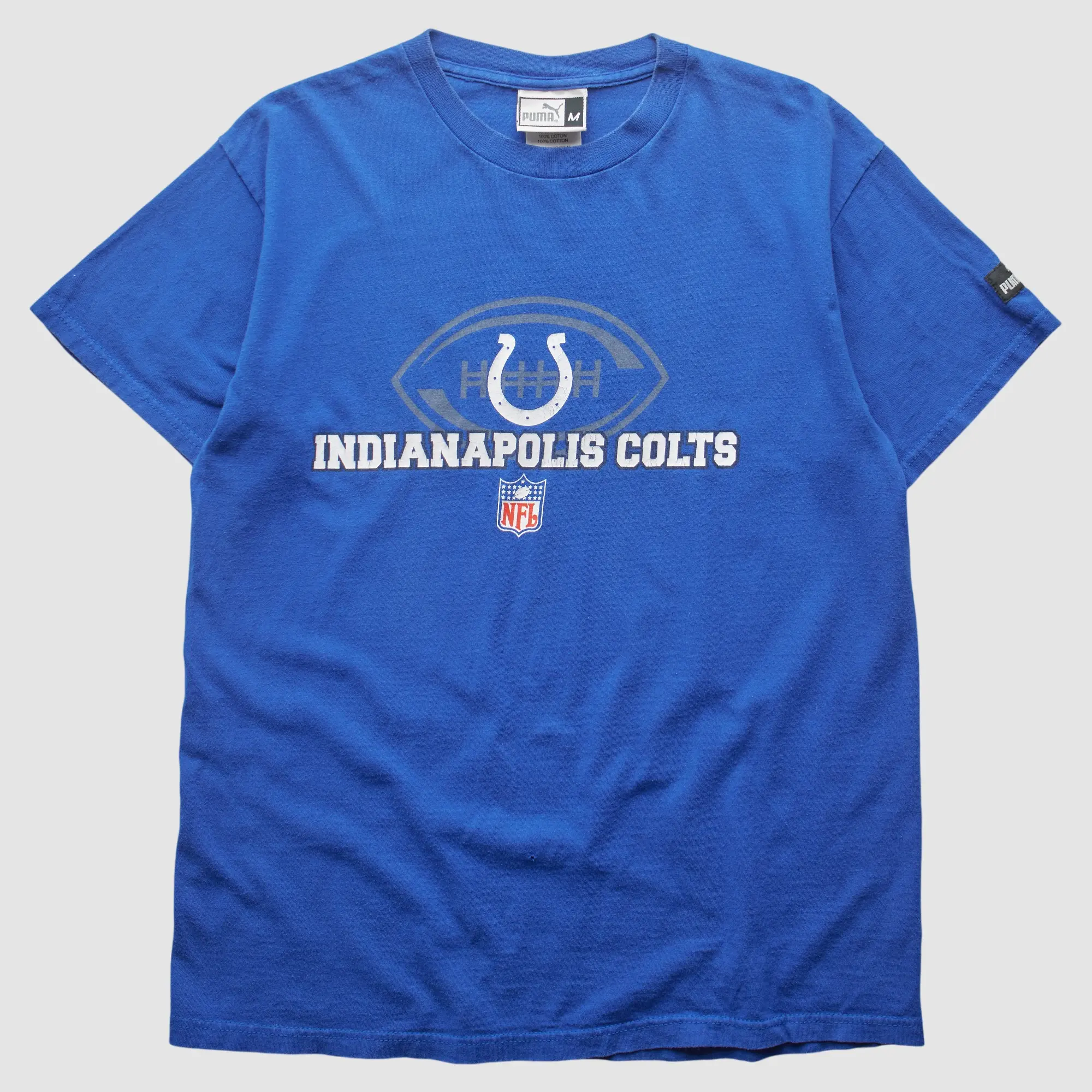 Indianapolis Colts Puma 2000s T-Shirt - Blue - M